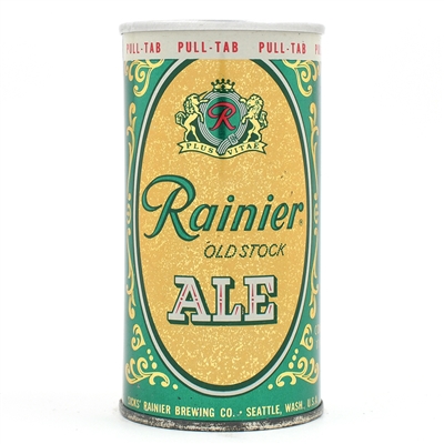 Rainier Ale 11 Ounce Zip Top PULL TAB PROMO 111-22