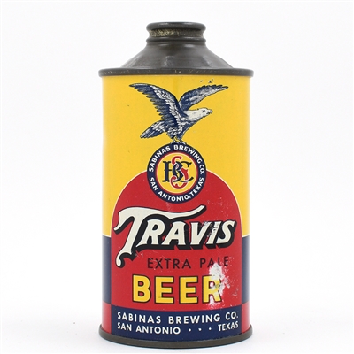 Travis Beer Cone Top ULTRA RARE 187-5