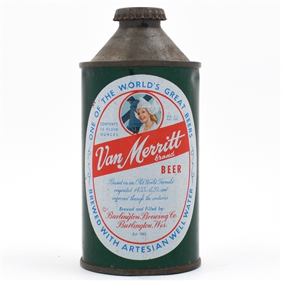 Van Merritt Beer Cone Top 188-15