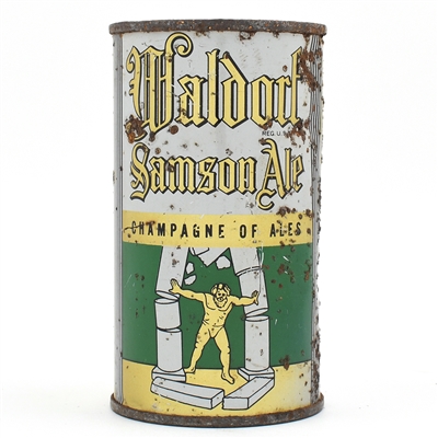 Waldorf Samson Ale Long opener Flat Top 144-1 USBCOI 853