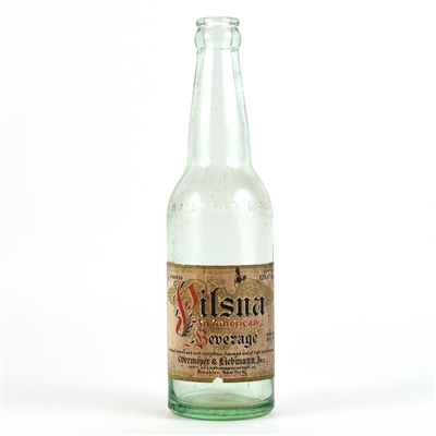 Pilsna Beverage Prohibition Era Bottle LIEBMANN
