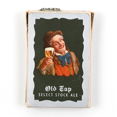Old Tap Ale-Beer 1930s Playing Cards FULL DECK WITH BOX