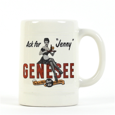 Genesee Beer-Ale 1950s Ceramic Mug