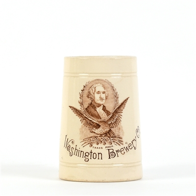 Washington Brewery Co Pre-Prohibition Glazed Ceramic Mug
