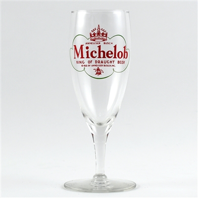 Michelob 1930s ACL Fluted Stem Glass