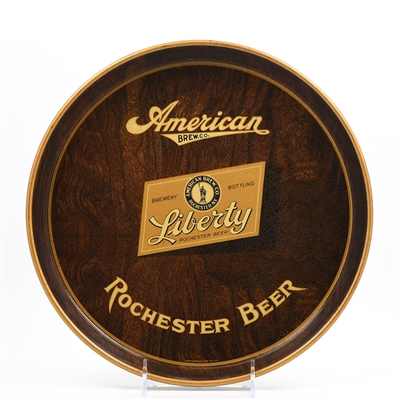 American Brewing Liberty Beer Pre-Prohibition Serving Tray CLEAN