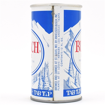 Busch Beer Test Zip Top RARE 229-12
