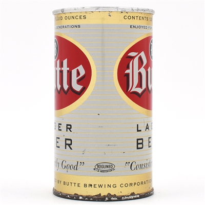 Butte Beer Zip Top 53-23 MONTANA RARE