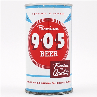 9-0-5 Beer Lift Tab U-Tab 98-12 RARE POSSIBLY UNIQUE