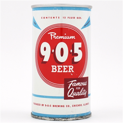 9-0-5 Beer Lift Tab U-Tab 98-12 RARE POSSIBLY UNIQUE