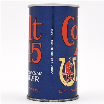 Colt 45 Beer Test Pull Tab RARE 229-33