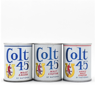 Colt 45 Pull Tabs Lot of 8 Different