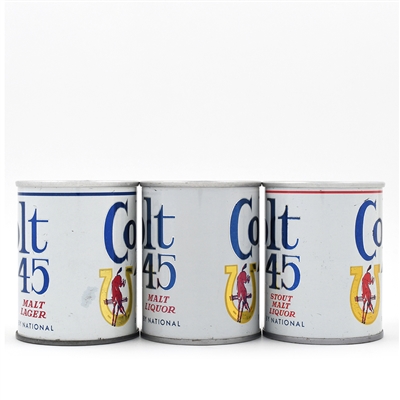 Colt 45 Pull Tabs Lot of 8 Different