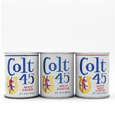 Colt 45 Pull Tabs Lot of 8 Different
