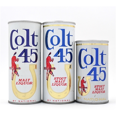 Colt 45 Pull Tabs Lot of 8 Different