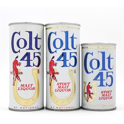Colt 45 Pull Tabs Lot of 8 Different