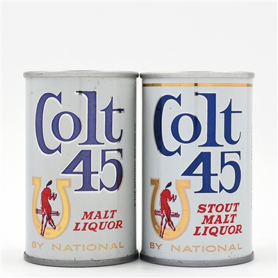Colt 45 Pull Tabs Lot of 8 Different