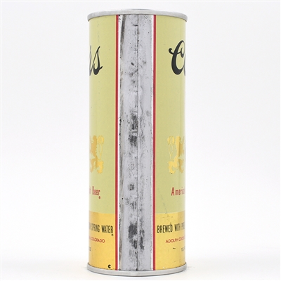 Coors Beer 15 Ounce Pull Tab 148-5