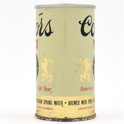 Coors Beer Pull Tab 57-3 SCARCE LAST STEEL COORS CAN