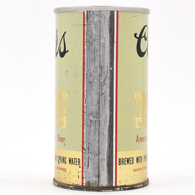 Coors Beer Pull Tab 57-3 SCARCE LAST STEEL COORS CAN