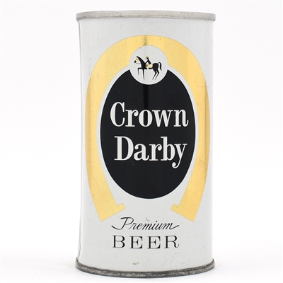 Crown Darby Beer Rolled as a Zip Top ACTUAL 58-5
