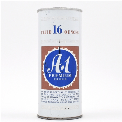 A-1 Beer 16 Ounce Pull Tab 138-15