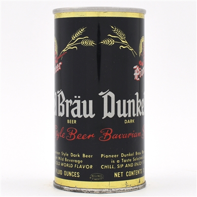 Dunkel Brau Beer 11 Ounce Fan Tab TOUGH 60-28