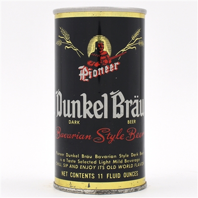 Dunkel Brau Beer 11 Ounce Fan Tab TOUGH 60-28