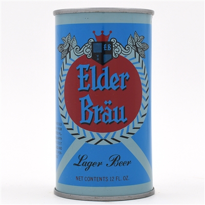 Elder Brau Beer Test Label Rolled as a Flat Top RARE USBCII 230-33