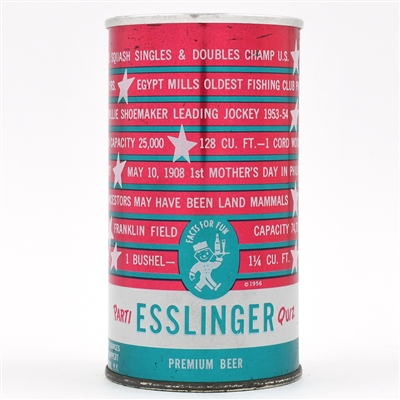 Esslinger Part Quiz Zip Top RUPPERT TOUGH 7 PRES DIED UNLISTED