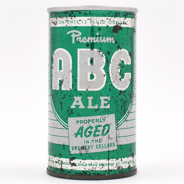 ABC Ale Pull Tab ABC CHICAGO RARE 32-1