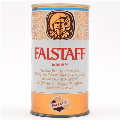 Falstaff Beer Test Pull Tab METALLIC GOLD UNLISTED