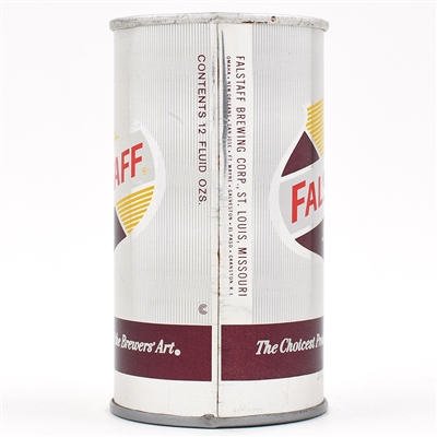 Falstaff Beer Test Zip Top 3-Piece Aluminum UNLISTED