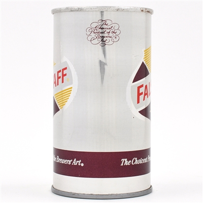 Falstaff Beer Test Zip Top 3-Piece Aluminum UNLISTED