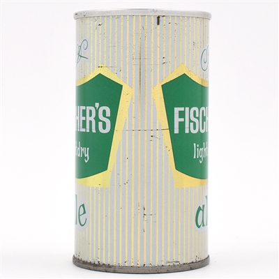 Fischers Ale Pull Tab SMALL LABEL QUEEN CITY 64-33 SCARCE