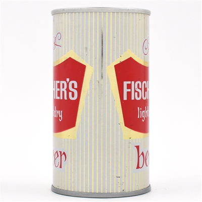 Fischers Beer Pull Tab SMALL LABEL QUEEN CITY 64-36 SCARCE