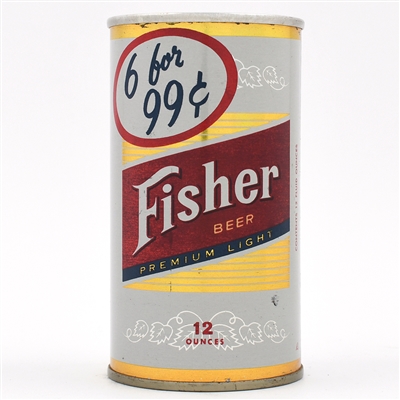 Fisher Beer Pull Tab 6 FOR 99 69-6
