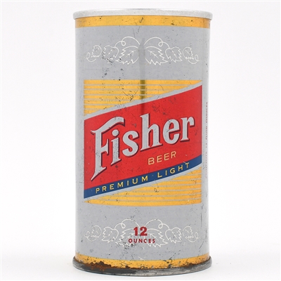 Fisher Beer Zip Top GENERAL UTAH UNLISTED RARE