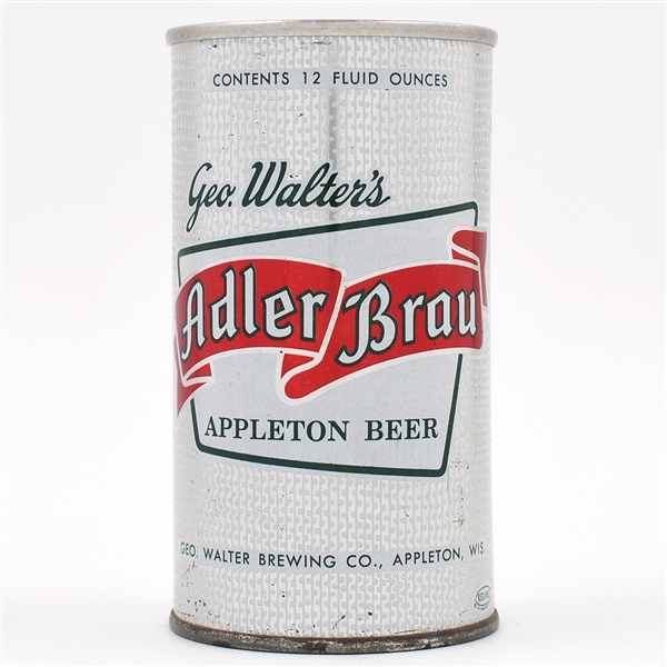 Adler Brau Beer Zip Top 32-19 SCARCE AS TAB