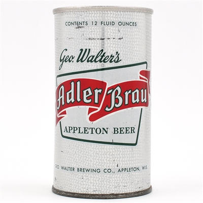Adler Brau Beer Zip Top 32-19 SCARCE AS TAB