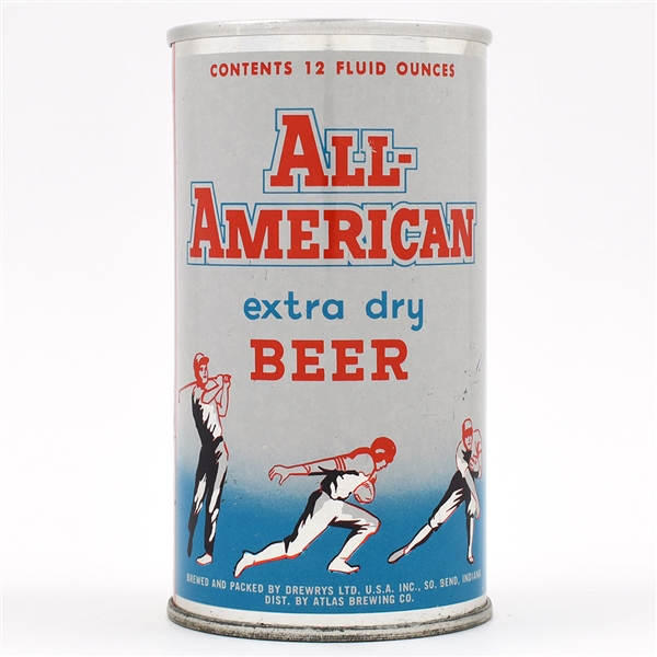 All-American Beer Fan Tab 32-23 RARE THIS CLEAN