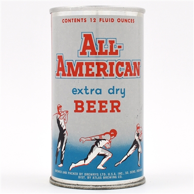 All-American Beer Fan Tab 32-23 RARE THIS CLEAN
