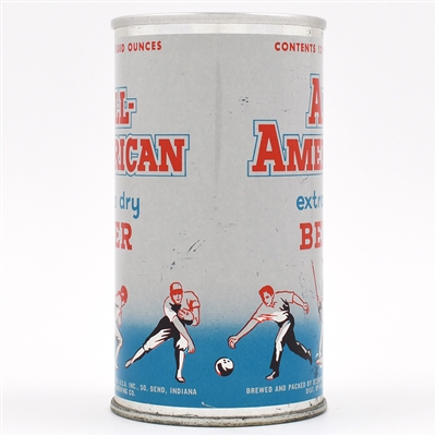 All-American Beer Fan Tab 32-23 RARE THIS CLEAN