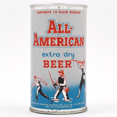 All-American Beer Fan Tab 32-23 RARE THIS CLEAN