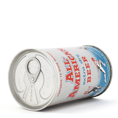 All-American Beer Fan Tab 32-23 RARE THIS CLEAN