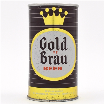 Gold Brau Beer Fan Tab 69-26 CHICAGO TOUGH