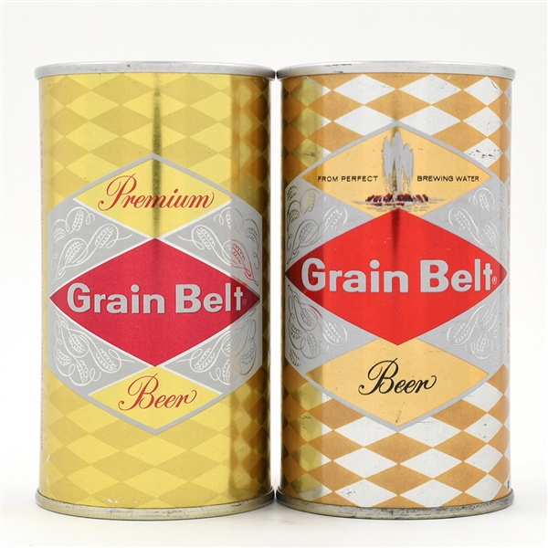 Grain Belt Zip Tops Lot of 2 Different