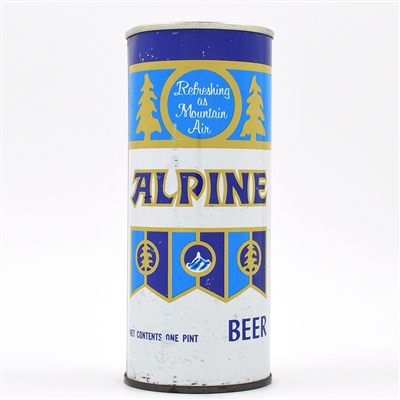 Alpine Beer 16 Ounce Pull Tab RARE 138-5 TOUGH  