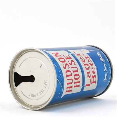 Hudson House Beer Zip Top PULL TAB PROMO ON SIDE 78-10