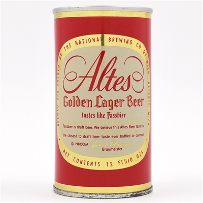 Altes Beer Zip Top 2-FACE 33-6 TOUGH